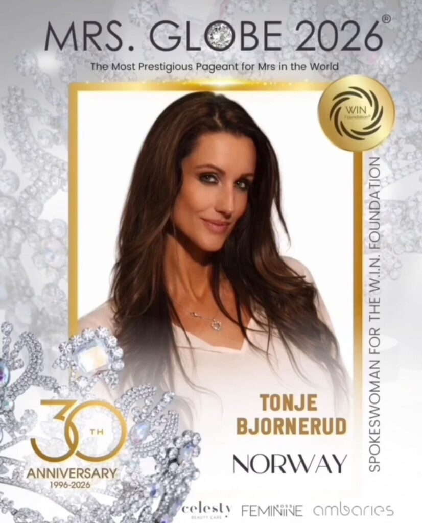 Tonje E. M. Bjørnerud – Mrs. Norway Globe® 2026